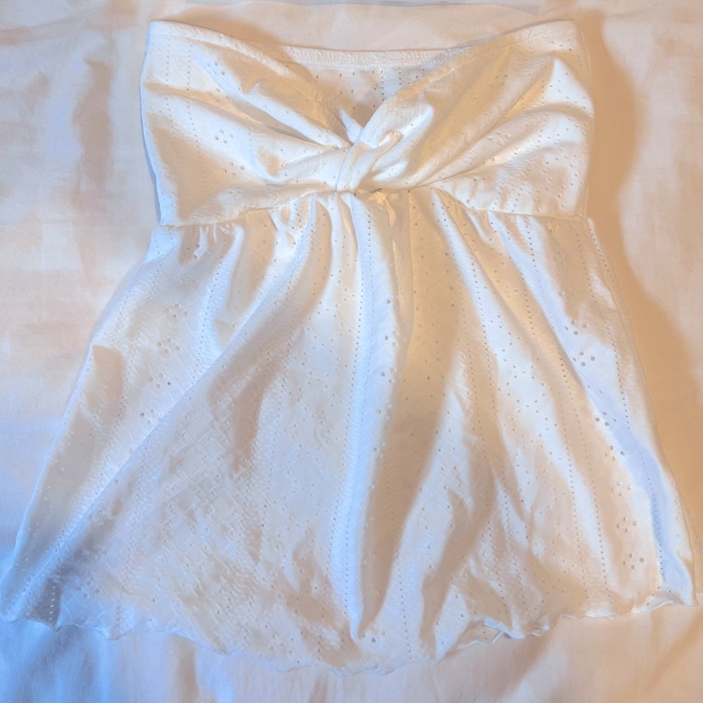 NWOT White tube top size xs